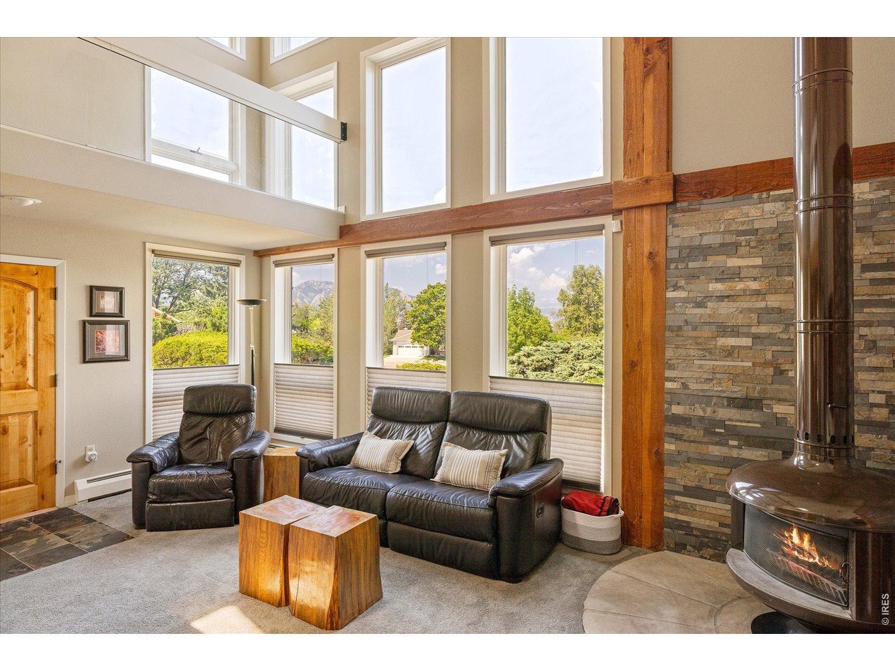 1032 Ridglea Way Boulder, CO 80303 - Photo 5 of 46 Large west facing windows to enjoy the mtn views!