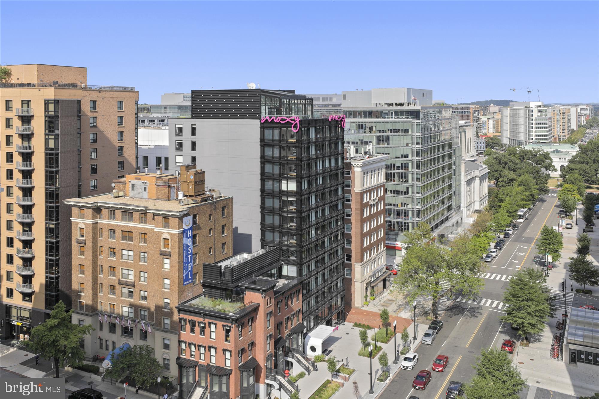 1150 K Street Northwest, Unit 706 Washington, DC 20005 - Photo 24 of 34 a city view with tall buildings