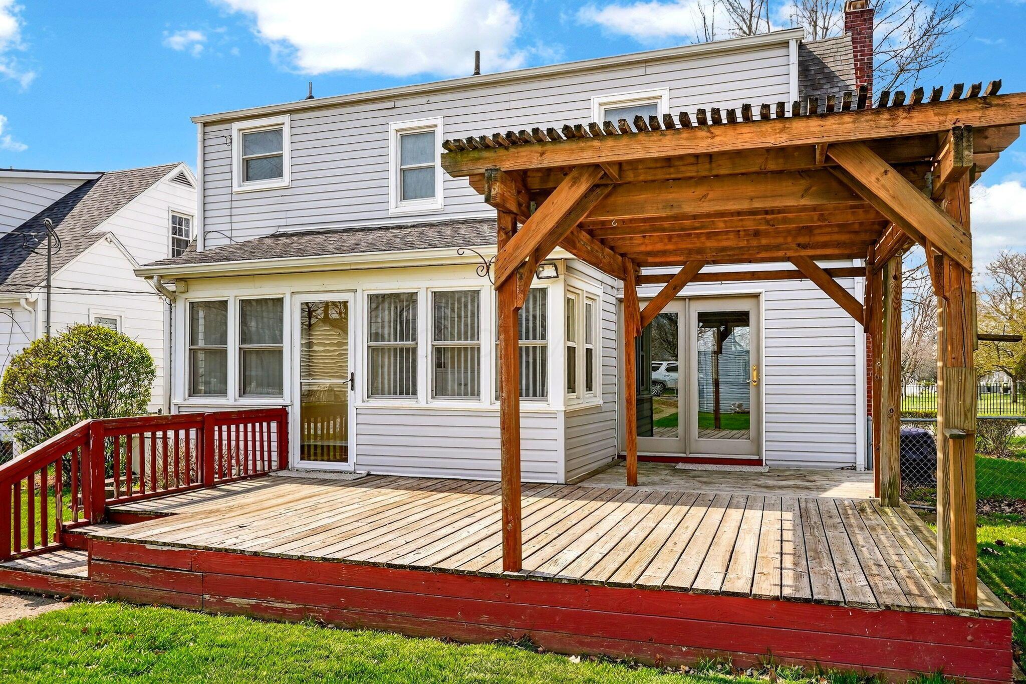 892 North Court Street Circleville, OH 43113 - Photo 6 of 58 Great outdoor living space out your back door. Patio doors from living room lead to pergola as well!
