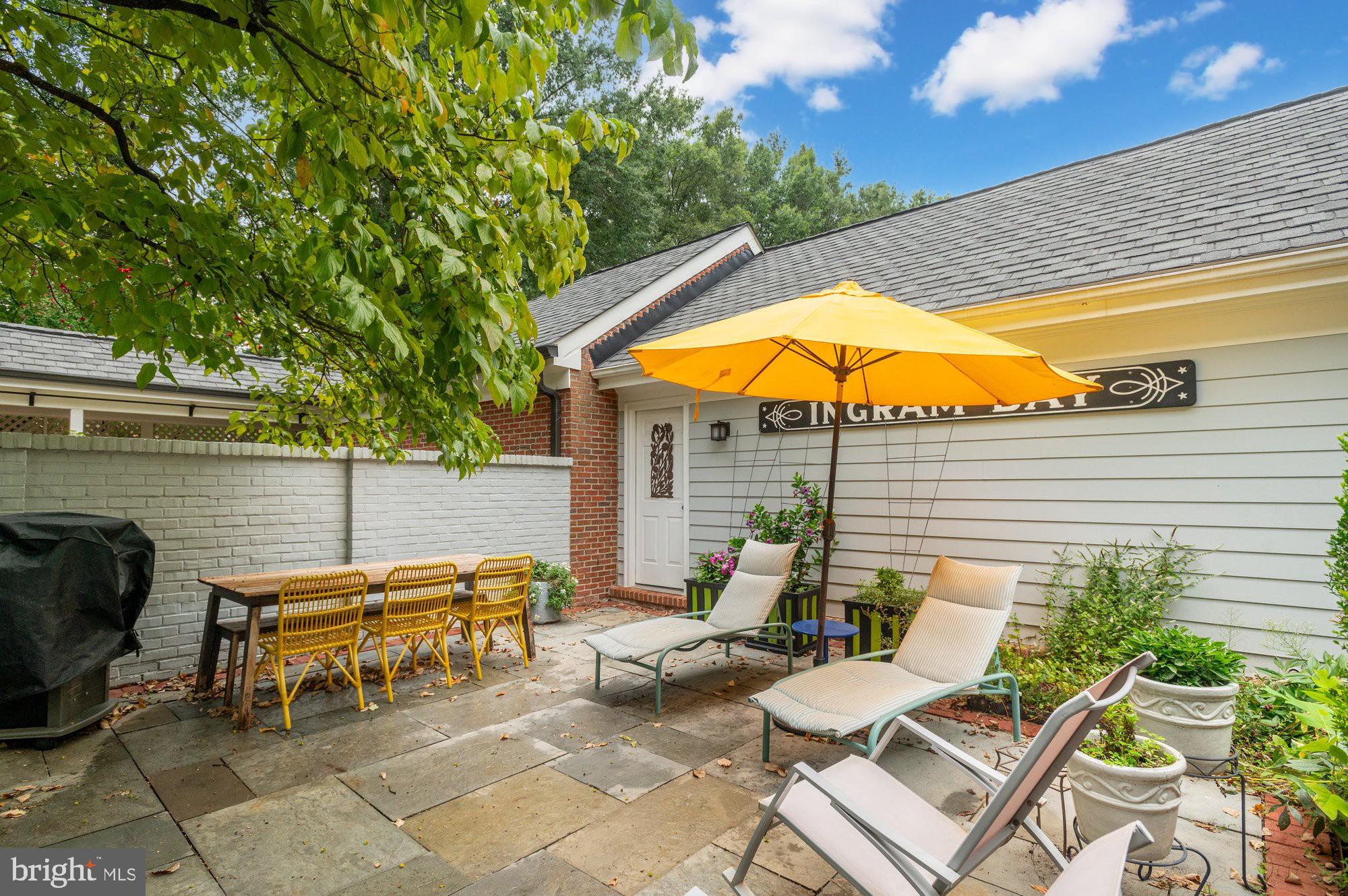 7264 Evans Mill Road McLean, VA 22101 - Photo 23 of 33 Private Flagstone Patio