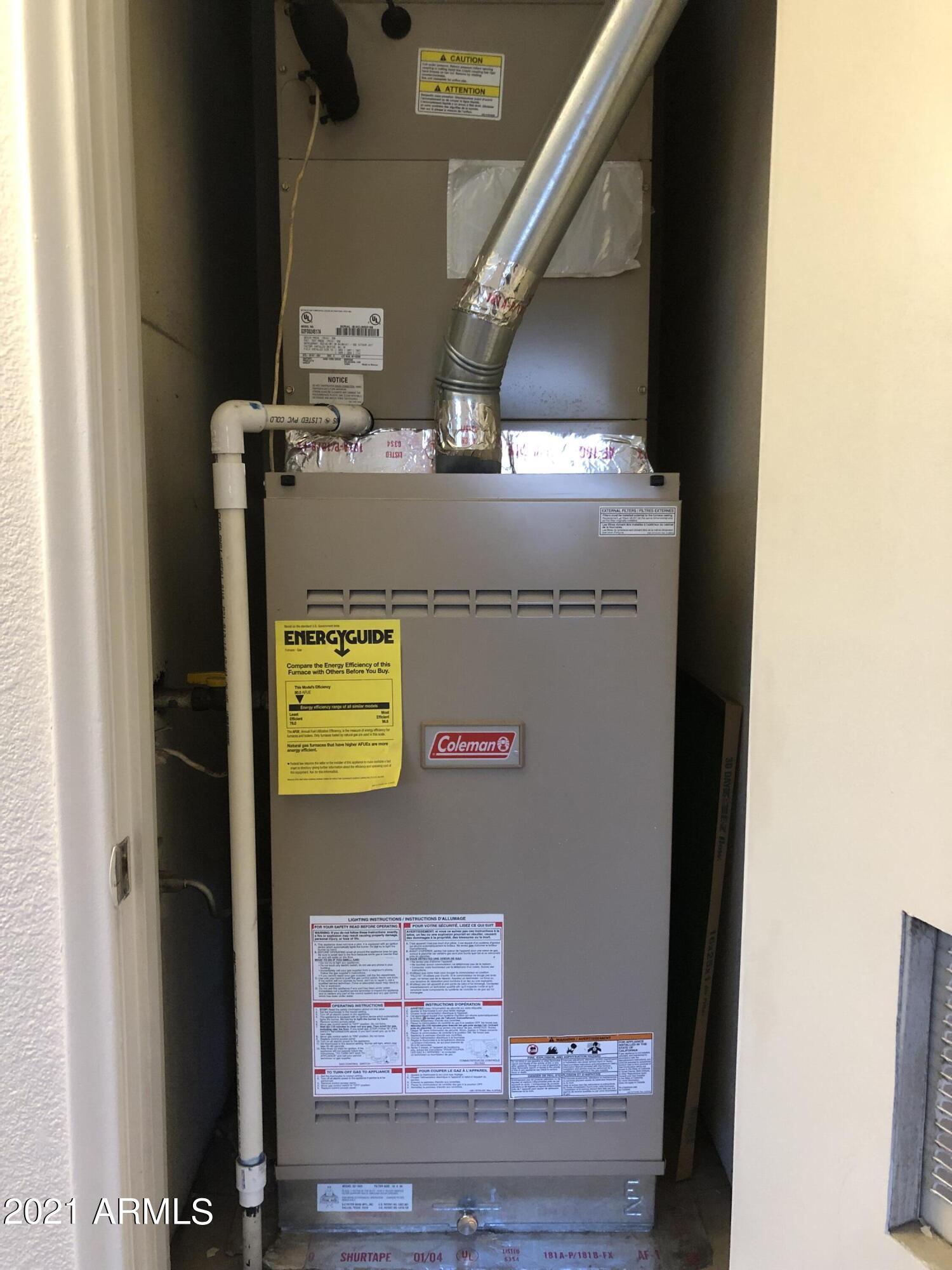 3031 South Rural Road, Unit 41 Tempe, AZ 85282 - Photo 17 of 23 a view of water heater room