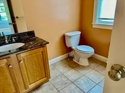 a bathroom with a sink and a toilet