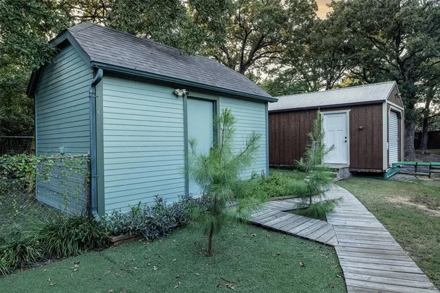a work room with furniture