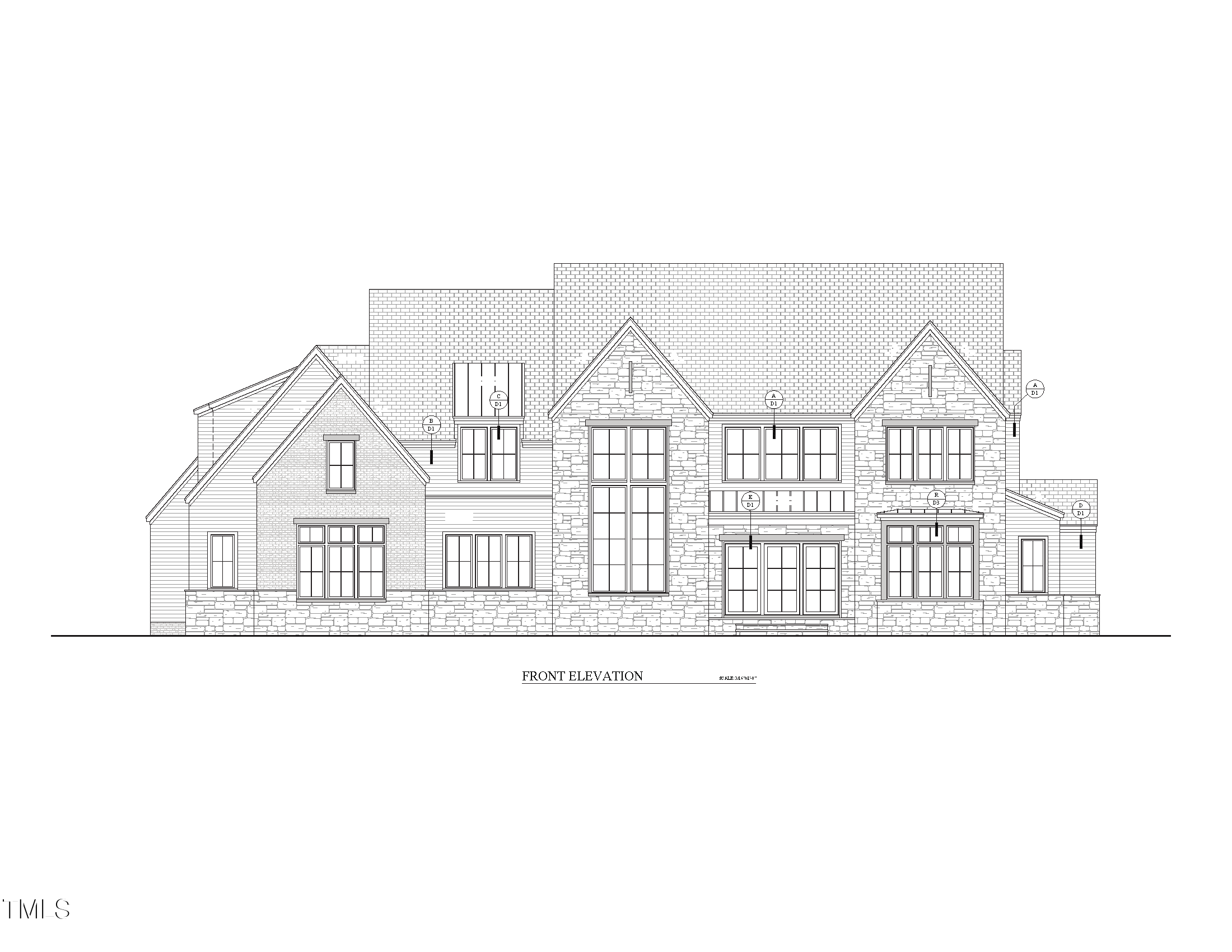 6508 Sanctuary Falls Drive Raleigh, NC 27614 - Photo 39 of 41 a black and white photo of a living room