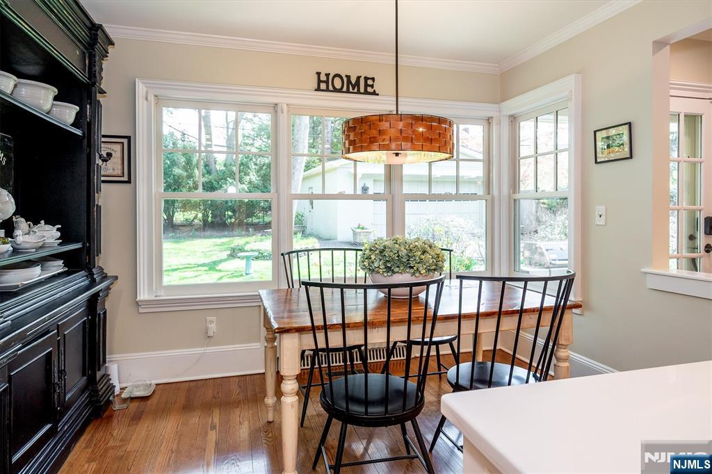 111 Montclair Avenue Montclair, NJ 07042 - Photo 17 of 46 a view of a dining room with furniture window and wooden floor