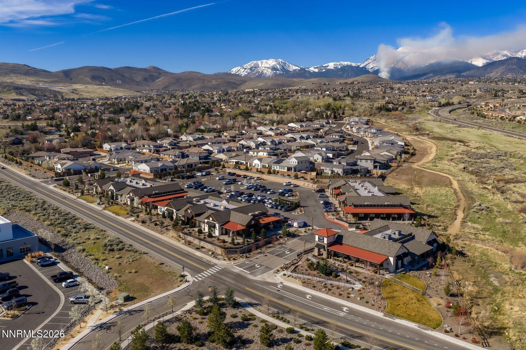 911 Solarium Drive Reno, NV 89511 - Photo 35 of 37 an aerial view of residential houses with outdoor space