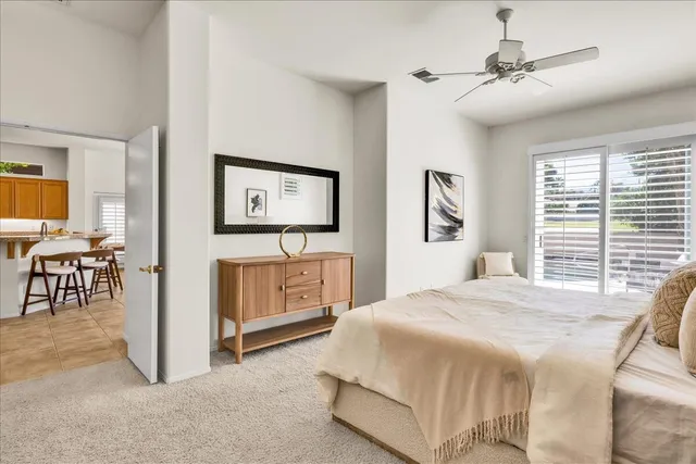 a view of a golf course