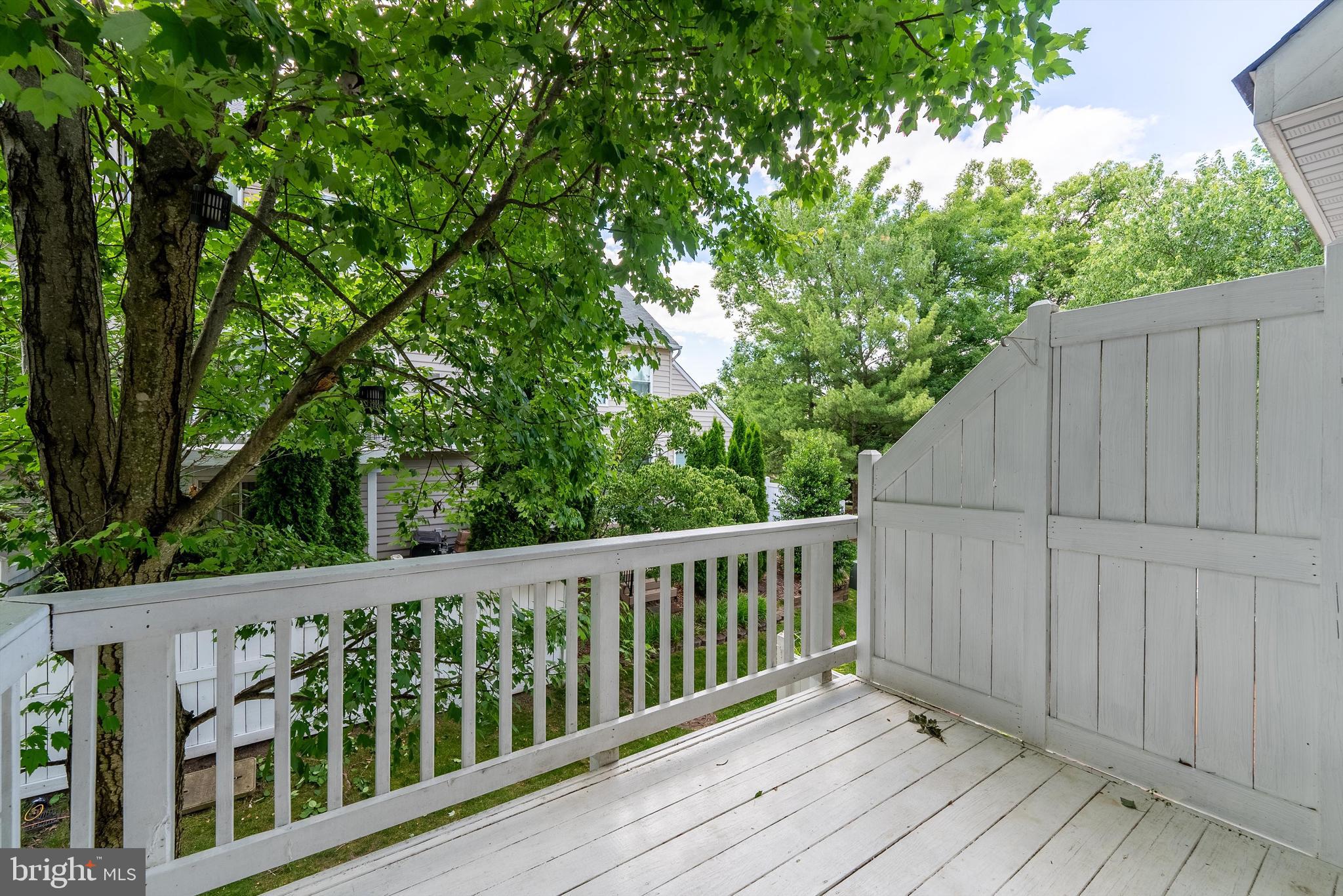 12081 Edgemere Circle Reston, VA 20190 - Photo 32 of 36 a view of wooden deck