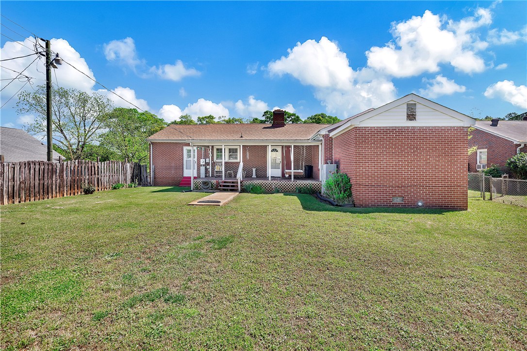 219 Beaty Square Anderson, SC 29624 - Photo 24 of 32 This charming brick home offers a spacious private yard, perfect for outdoor enjoyment and relaxation.