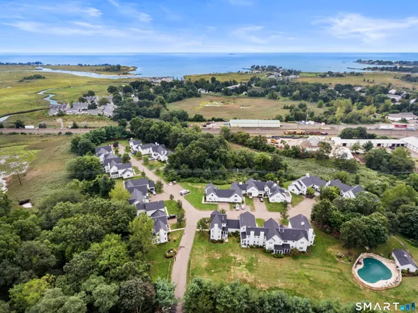 a view of a city with ocean view