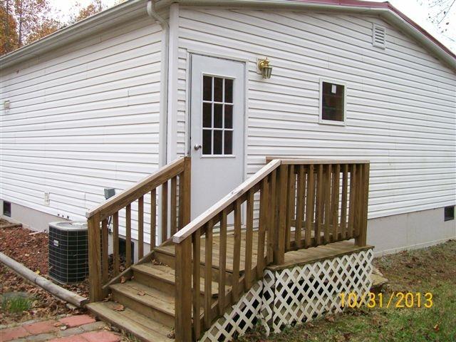 93 Twin Rocks Drive Ferrum, VA 24088 - Photo 11 of 13 Rear entrance