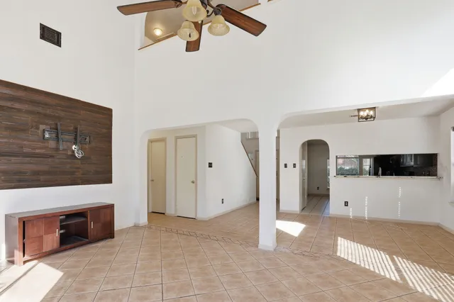 a view of a livingroom with a fireplace