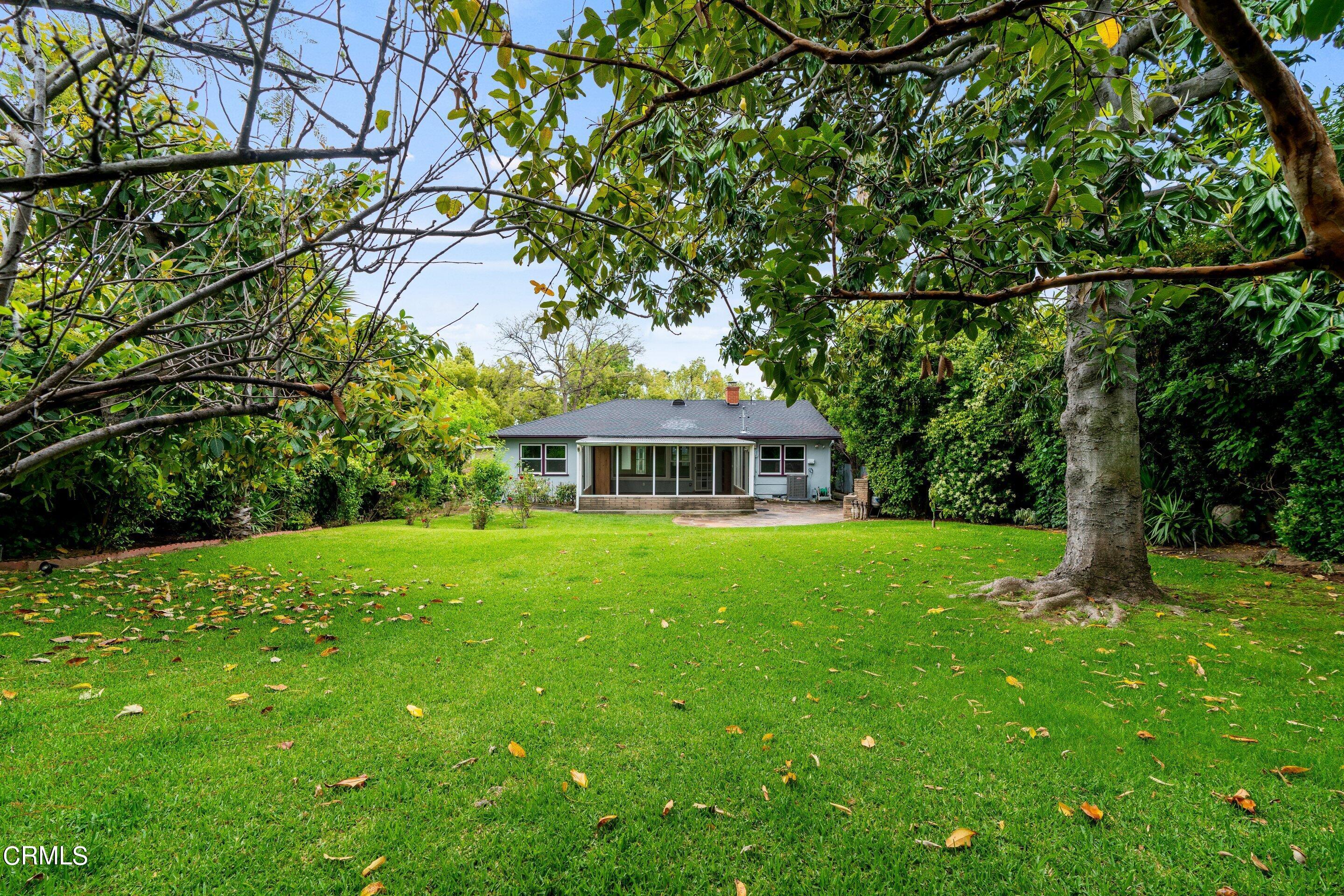 3815 Mayfair Drive Pasadena, CA 91107 - Photo 34 of 38 a view of a house with a backyard