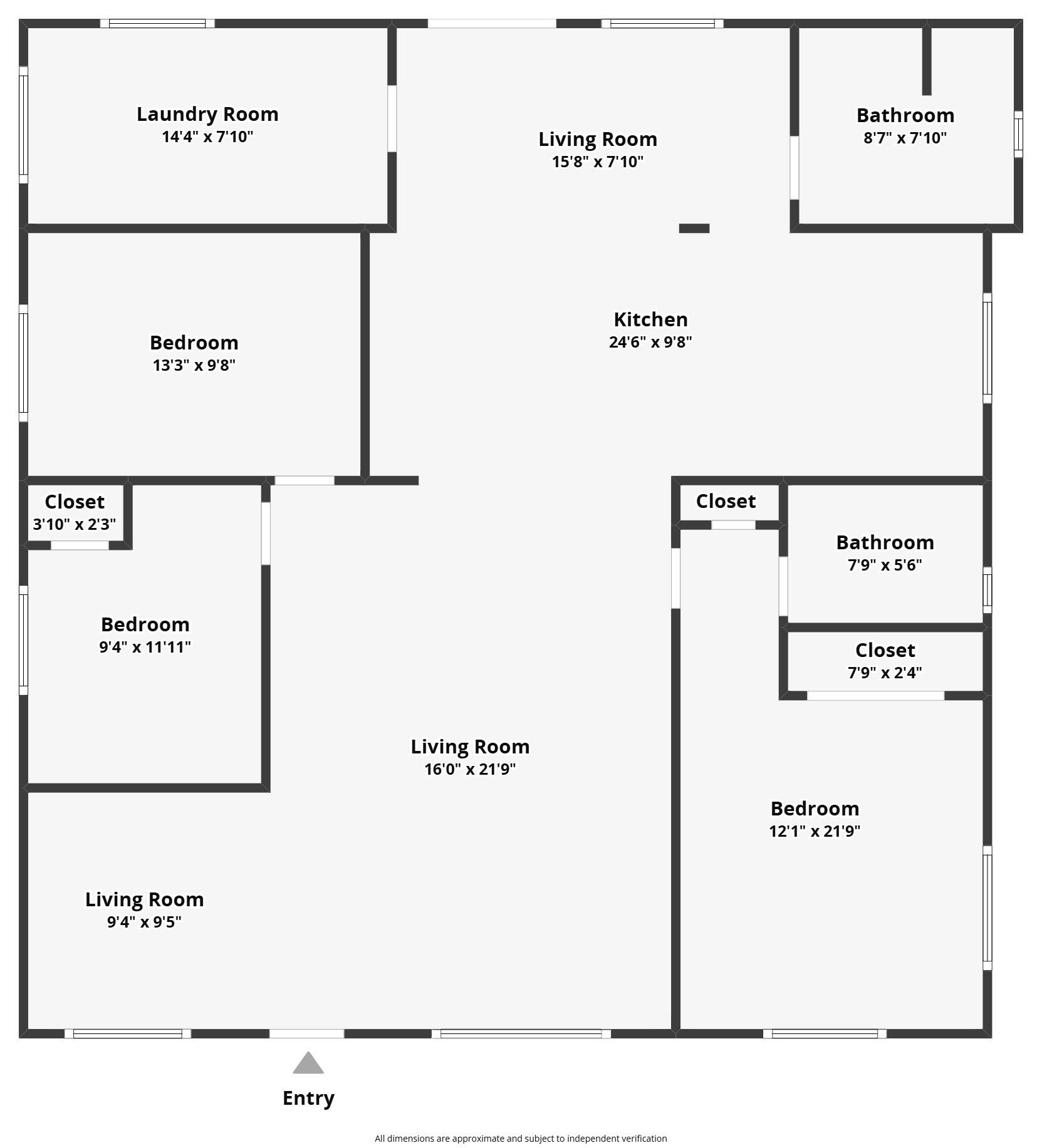 858 East Main Street John Day, OR 97845 - Photo 33 of 33 Floor Plan 858 E. Main Street, John Day