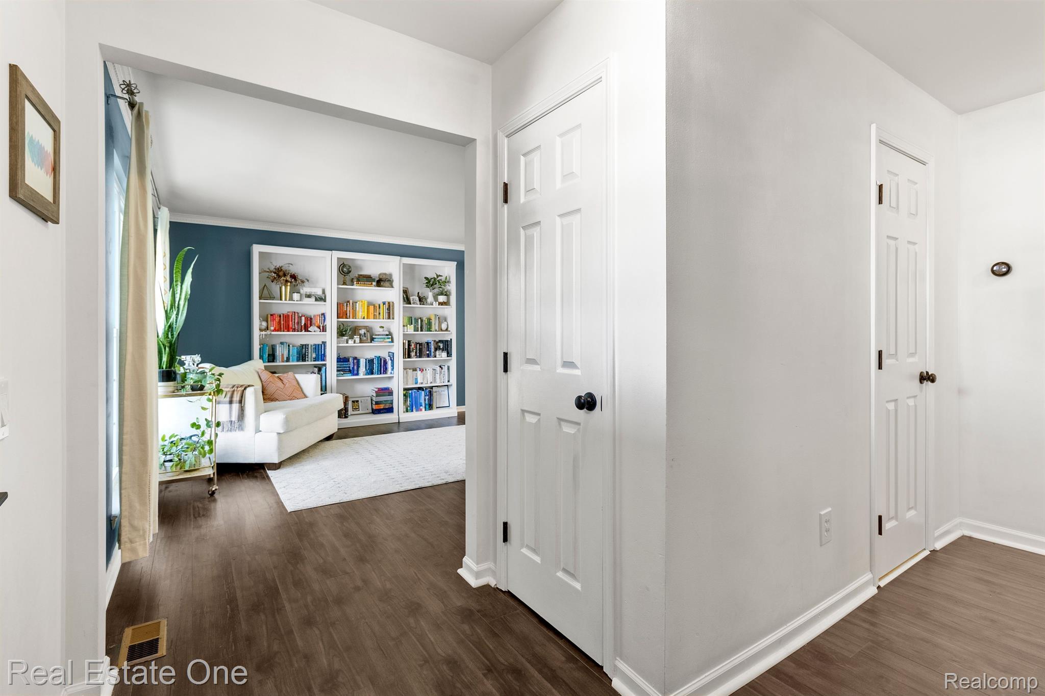 465 Bolinger Street Rochester, MI 48307 - Photo 9 of 46 Foyer area with shoe and coat closet, new flooring