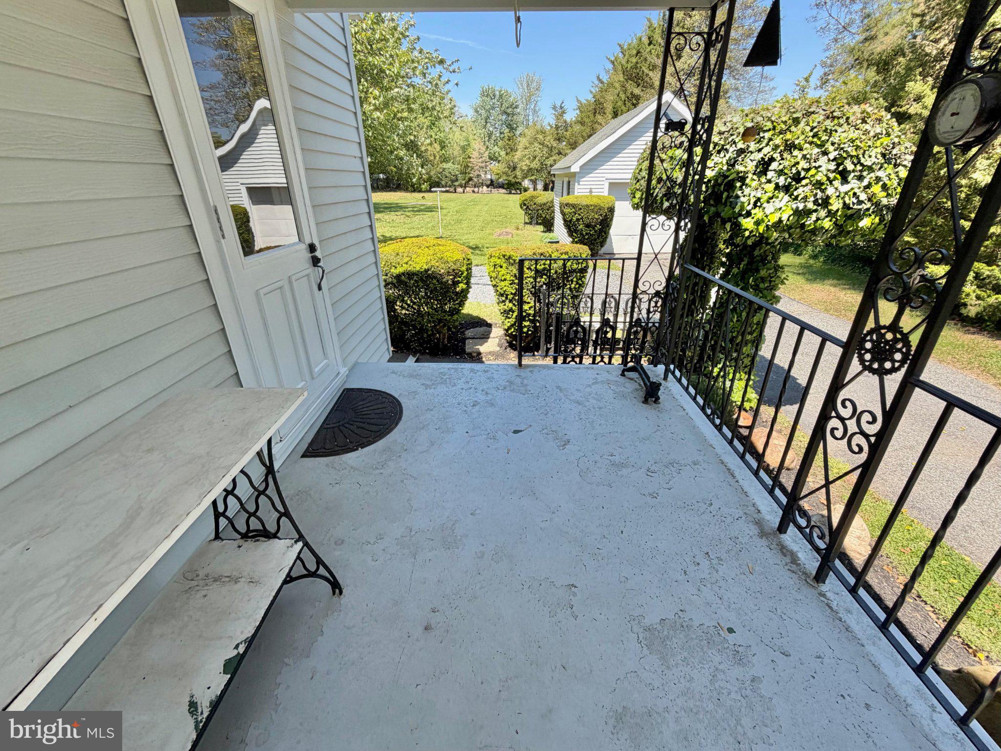 1901 Columbus Road Burlington, NJ 08016 - Photo 36 of 44 Large side porch.