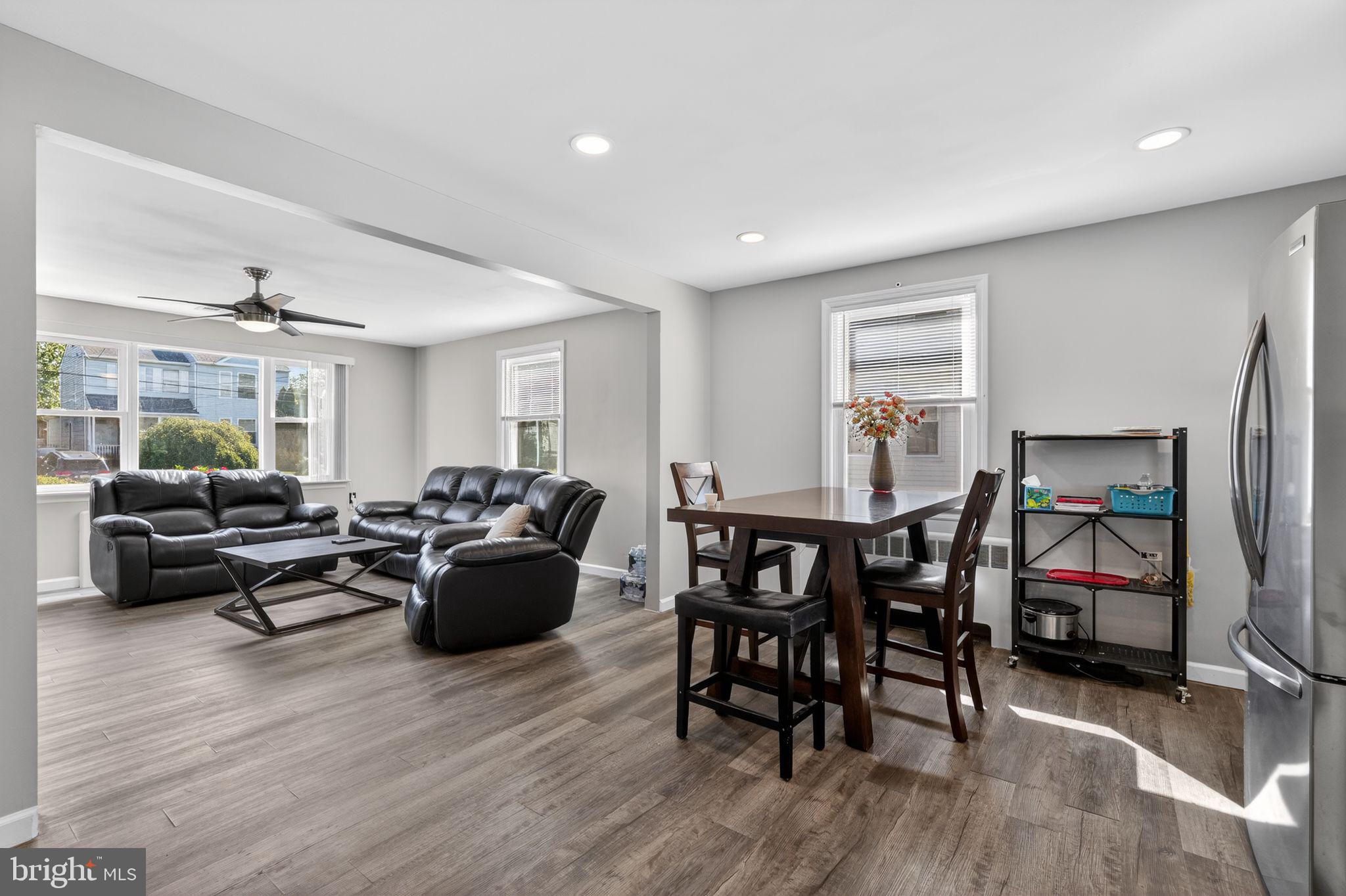 110 McCormick Avenue Ridley Park, PA 19078 - Photo 11 of 29 a living room with furniture and a wooden floor