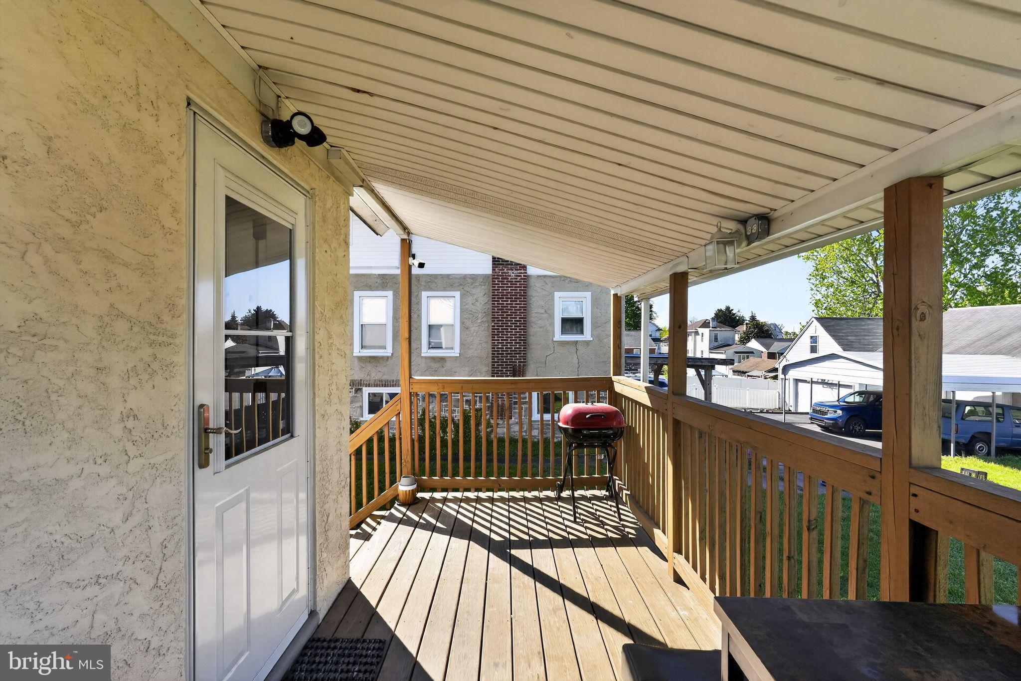 110 McCormick Avenue Ridley Park, PA 19078 - Photo 16 of 29 a view of a porch with furniture