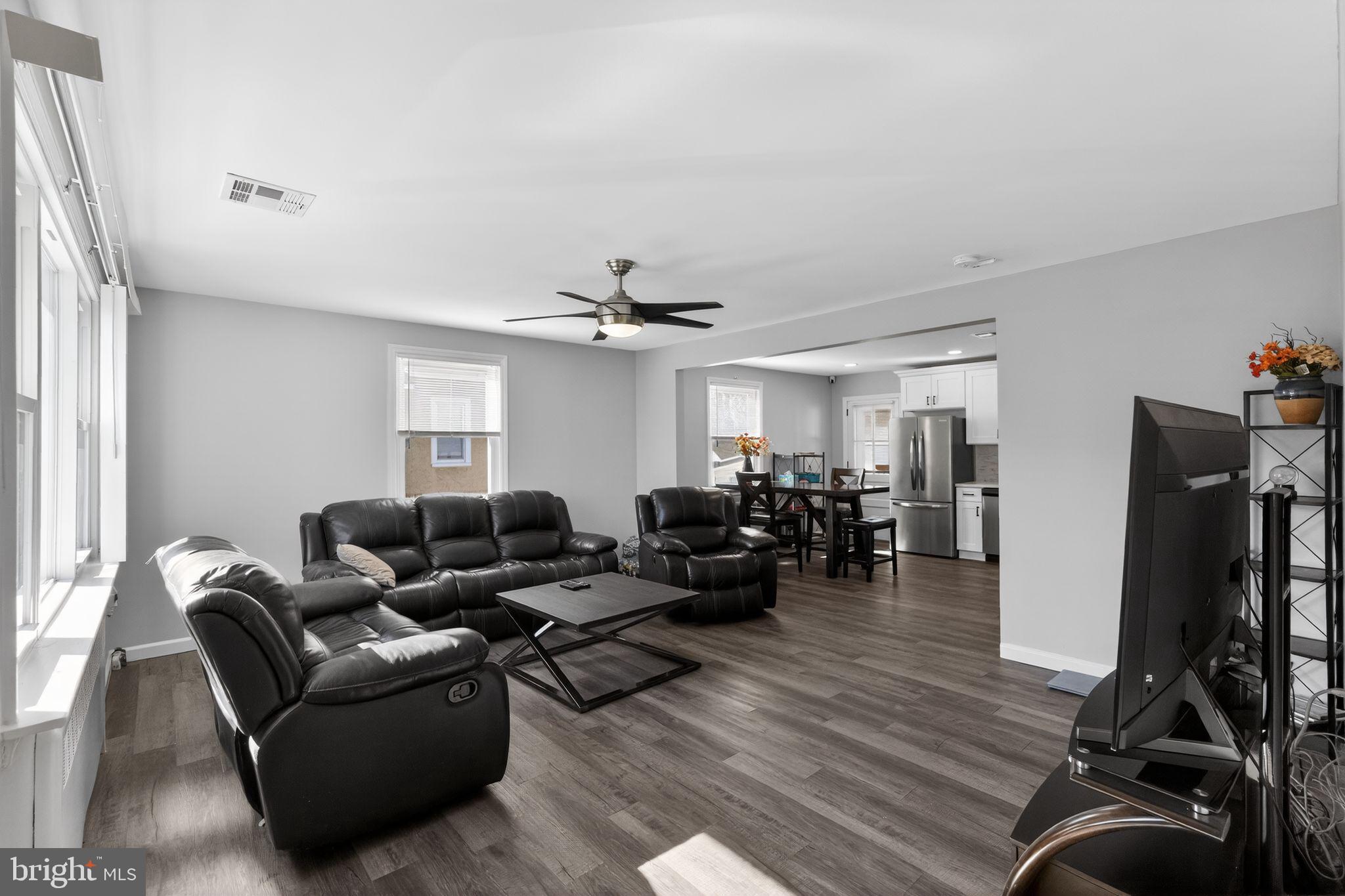 110 McCormick Avenue Ridley Park, PA 19078 - Photo 2 of 29 a living room with furniture and wooden floor
