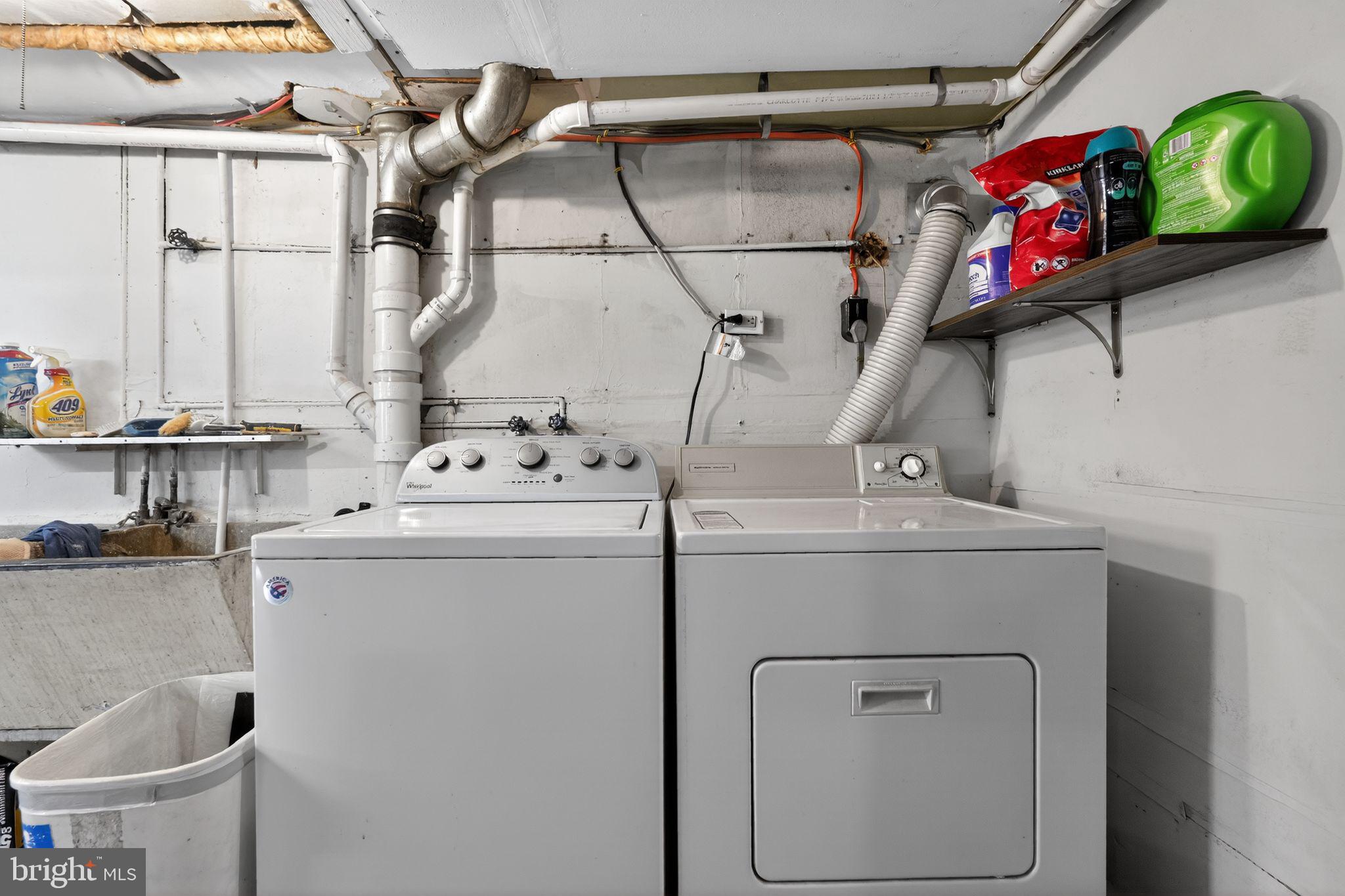110 McCormick Avenue Ridley Park, PA 19078 - Photo 27 of 29 a utility room with dryer and washer