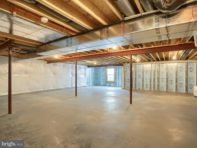 a view of porch with an empty room