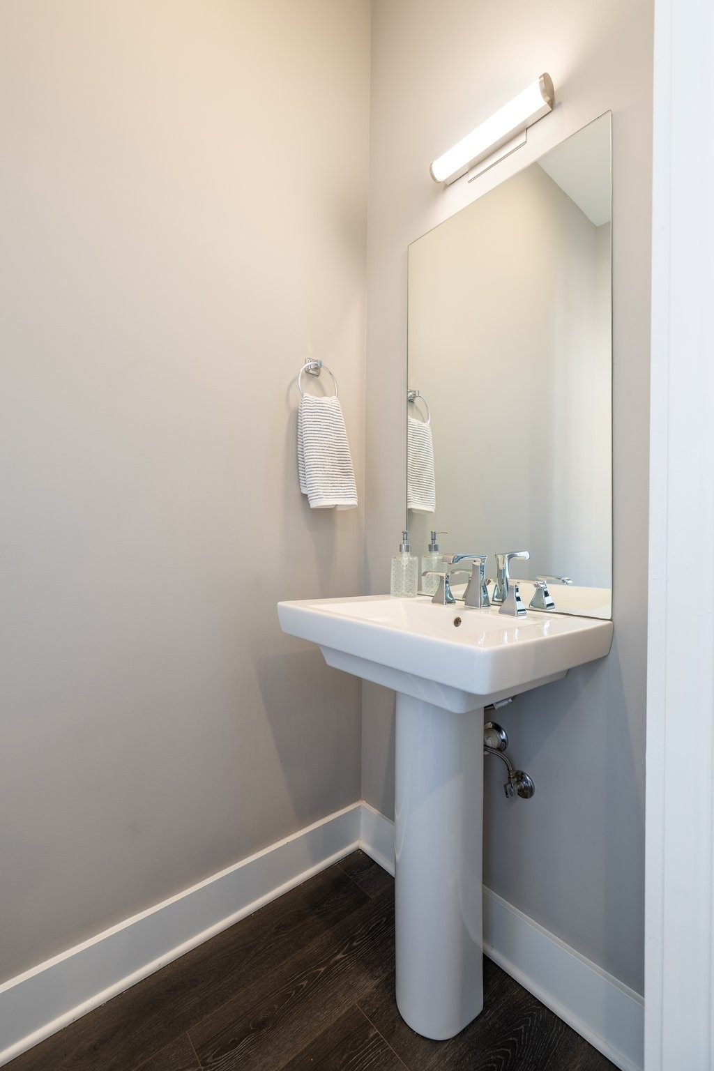 1300 Lischey Avenue, Unit 2 Nashville, TN 37207 - Photo 21 of 55 a bathroom with a sink and mirror