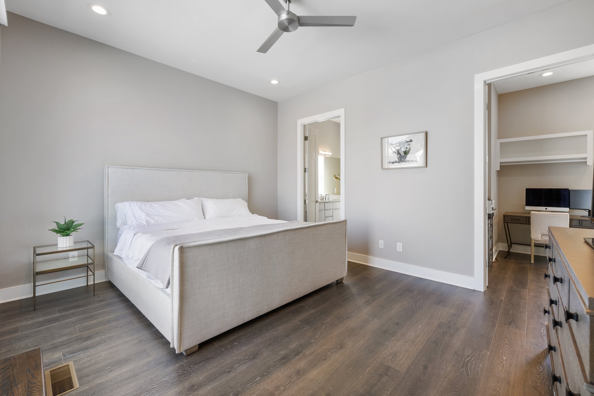 1300 Lischey Avenue, Unit 2 Nashville, TN 37207 - Photo 40 of 55 a bed room with a bed and a window