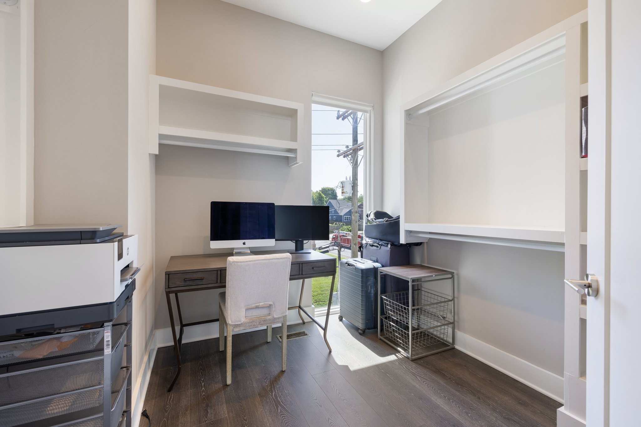 1300 Lischey Avenue, Unit 2 Nashville, TN 37207 - Photo 42 of 55 a view of a workspace with furniture and wooden floor