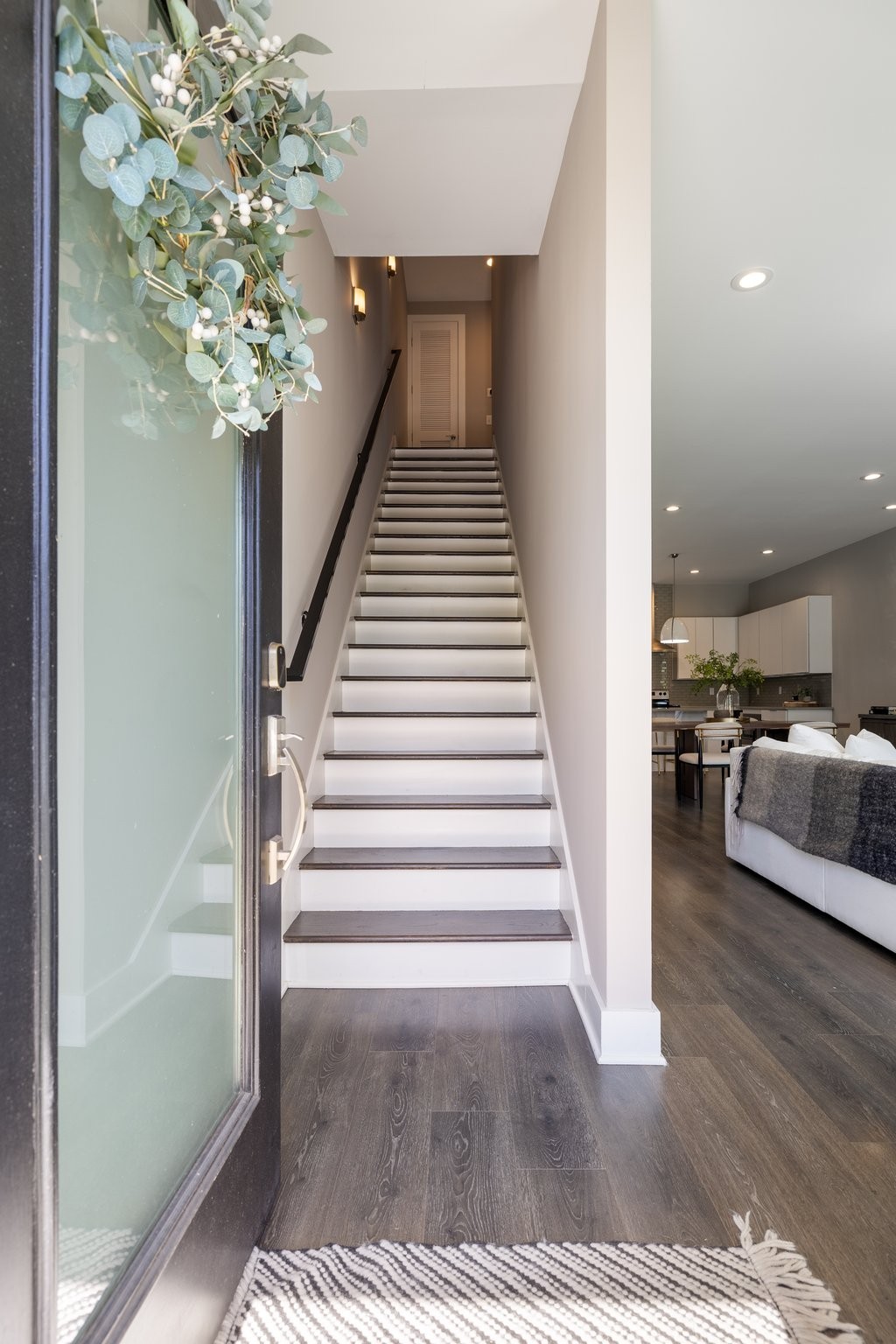 1300 Lischey Avenue, Unit 2 Nashville, TN 37207 - Photo 5 of 55 a view of entryway and hall with wooden floor
