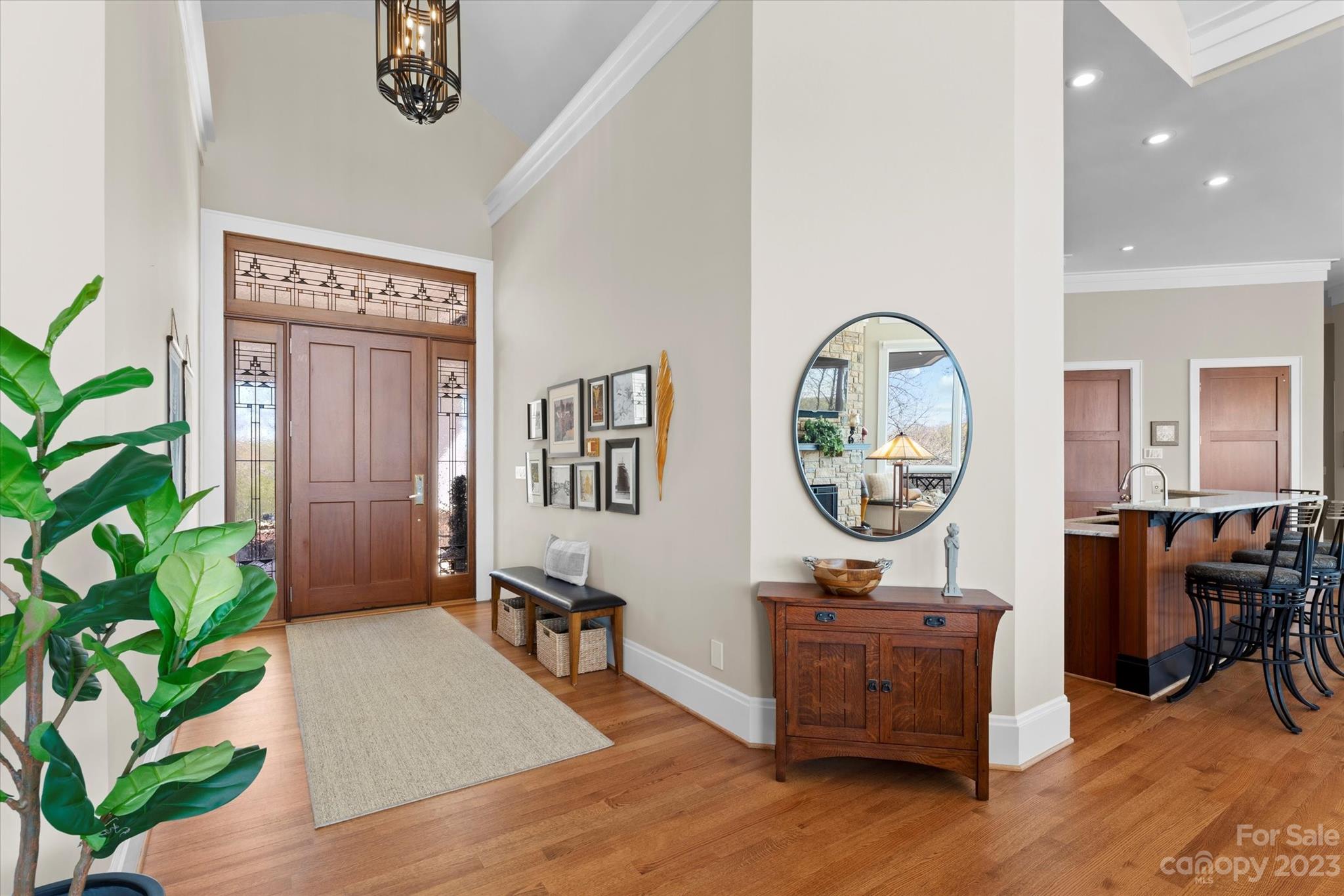 101 Island Ridge Drive Statesville, NC 28677 - Photo 13 of 48 a living room with furniture and a mirror