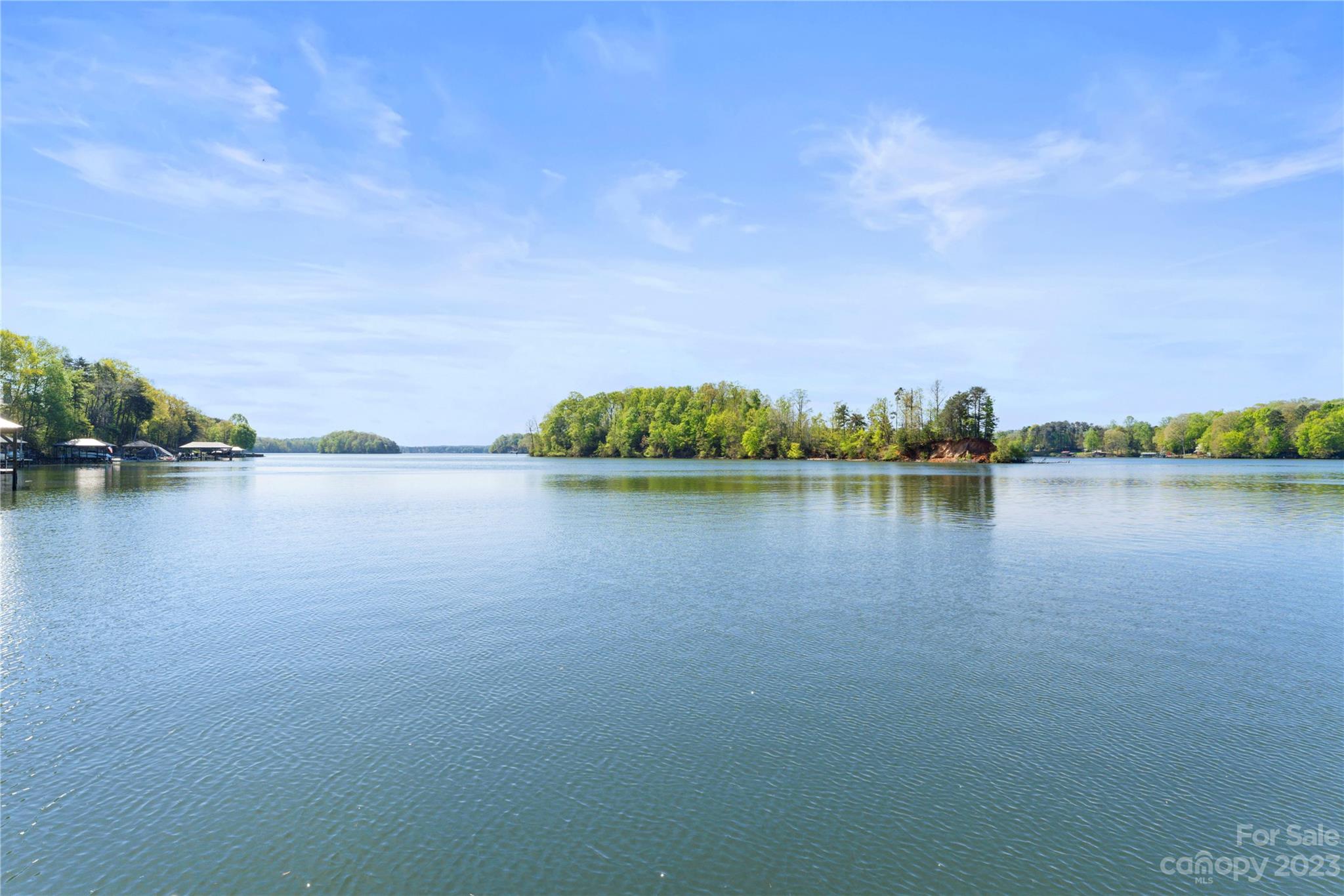 101 Island Ridge Drive Statesville, NC 28677 - Photo 48 of 48 a view of a lake with houses in the back