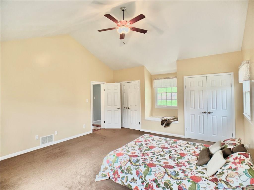 119 Union Church Road Mars, PA 16046 - Photo 11 of 25 His and her's closets and a window seat that is perfect for reading and bird watching