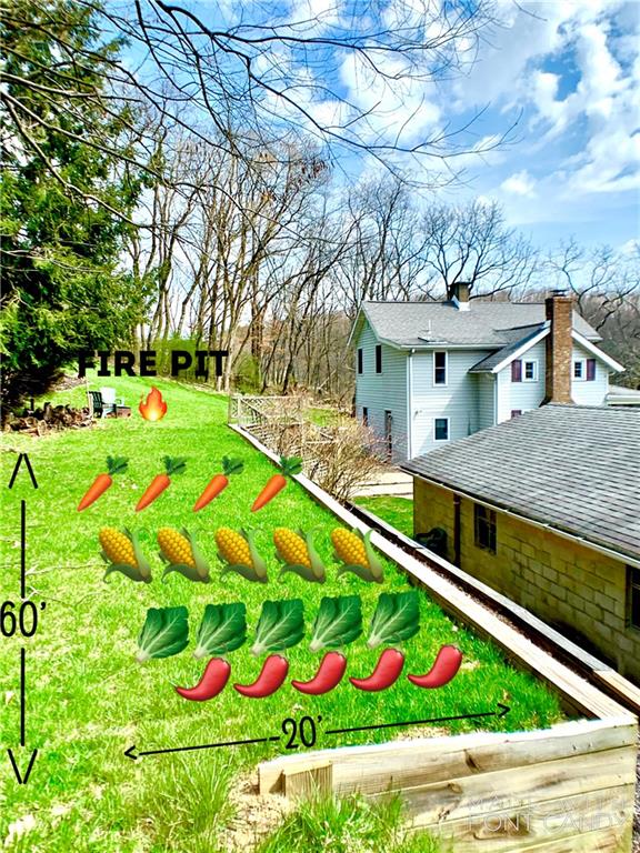 119 Union Church Road Mars, PA 16046 - Photo 23 of 25 Nearly 1200 square feet of planting goodness. Sellers tilled and maintained this area for years! Plenty of room for 3 harvests! Oh the canning that can happen!