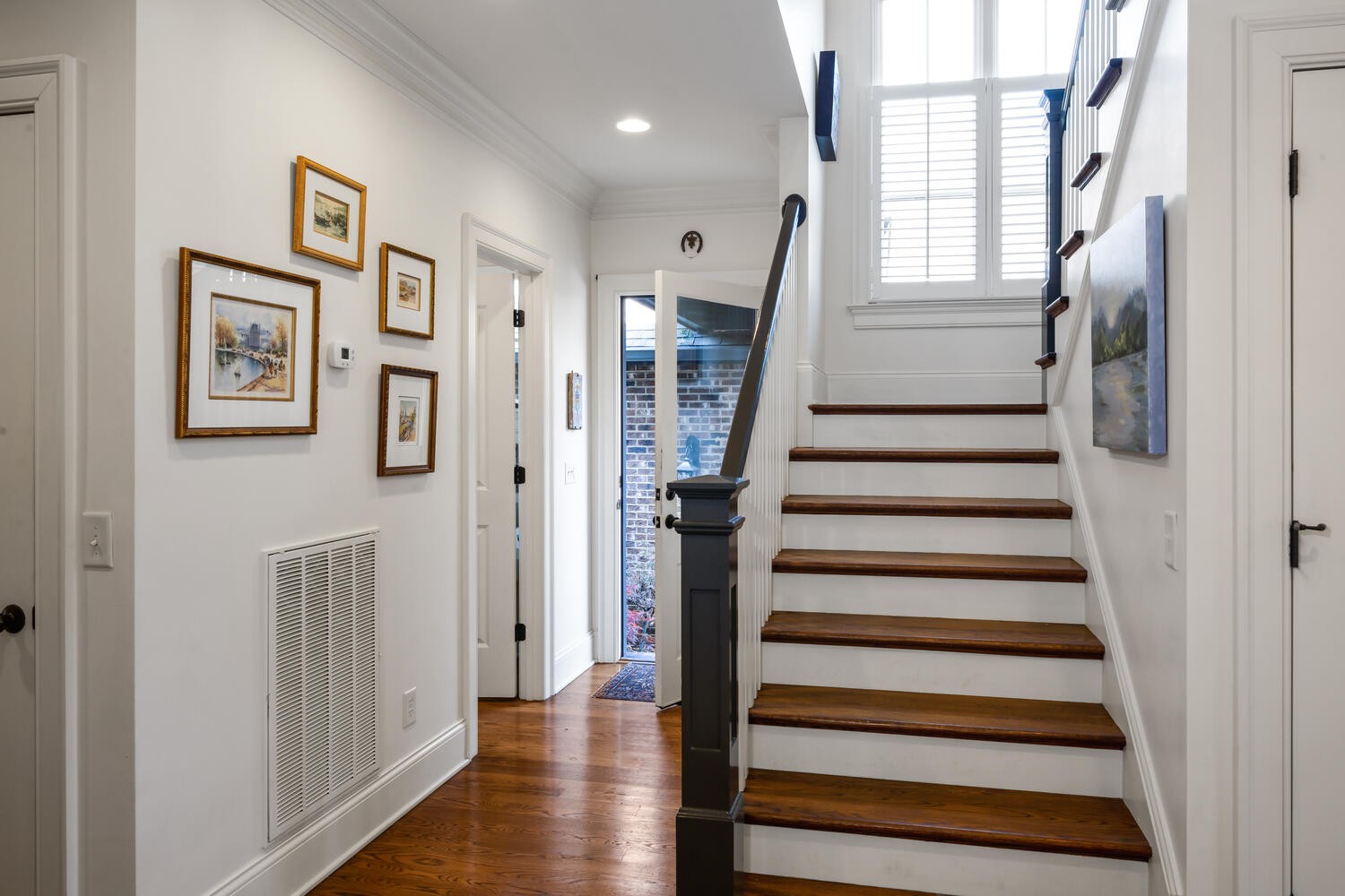 4018 Valley Road Nashville, TN 37205 - Photo 32 of 39 a view of entryway with wooden floor and windows