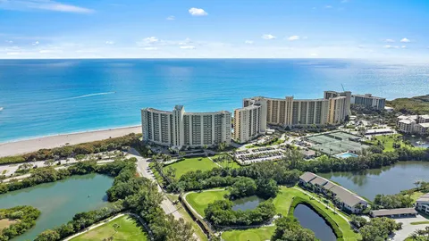 a view of a city with ocean view