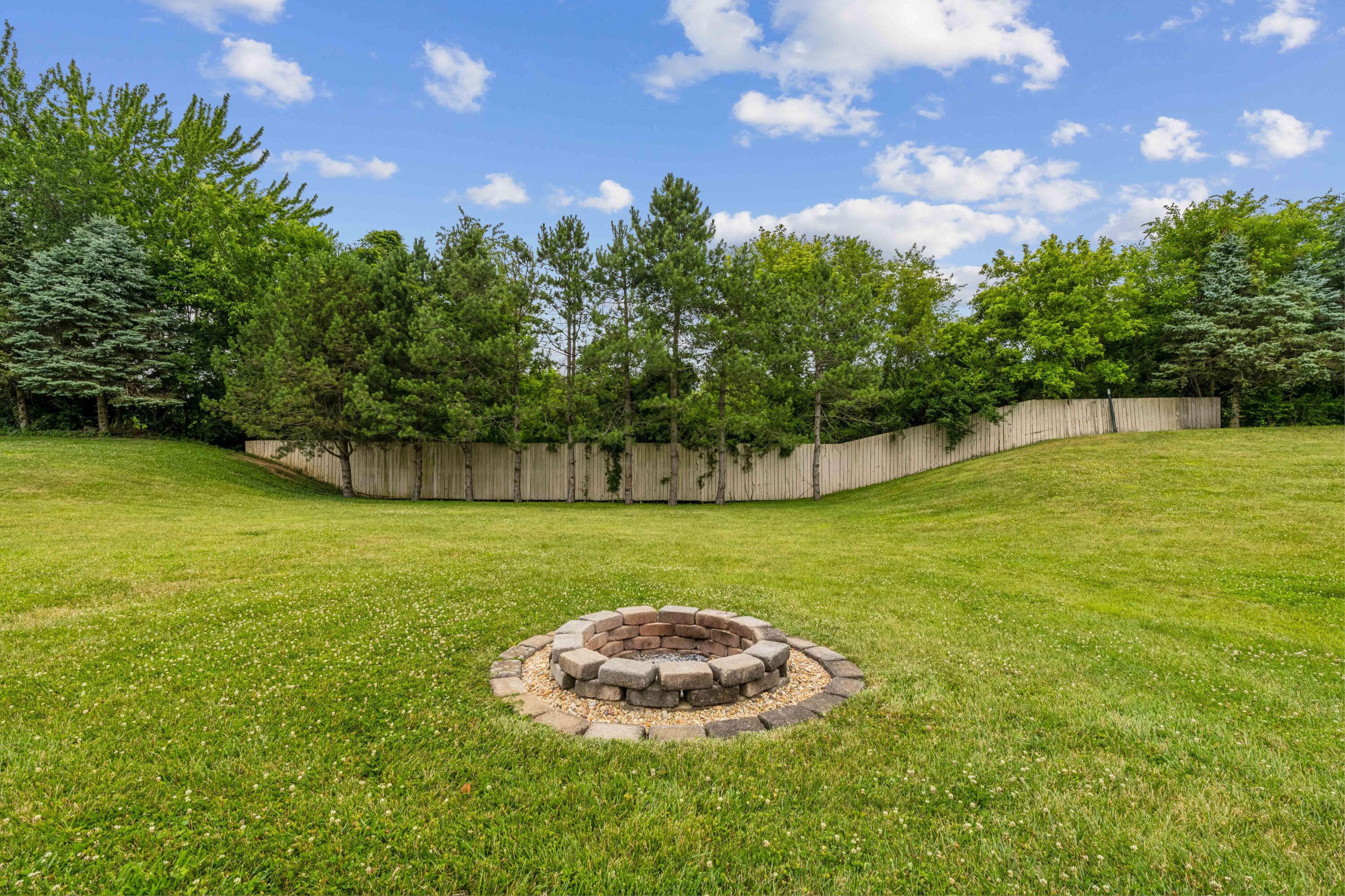 8884 Weiser Road Waldo, OH 43356 - Photo 27 of 37 Firepit in Backyard