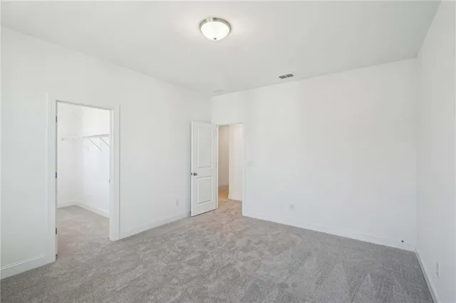 a view of small space with windows