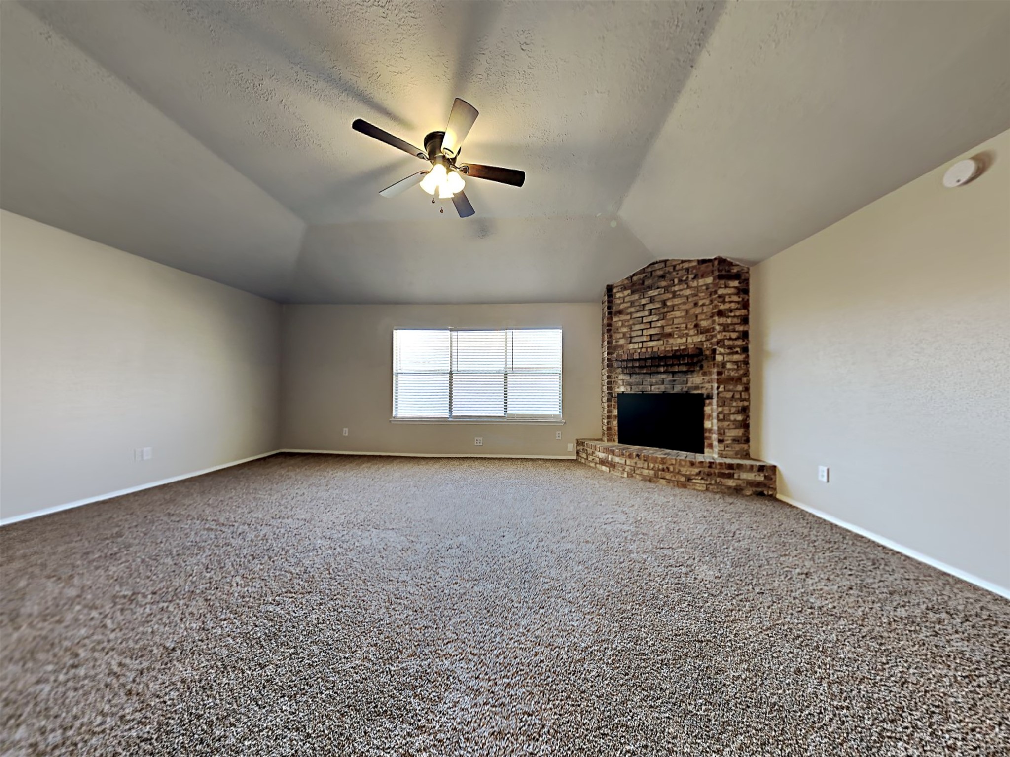 14919 Wainsfield Lane Channelview, TX 77530 - Photo 3 of 17 a view of empty room with a fireplace