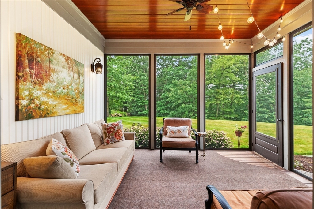 27 Whitehall Circle Beverly, MA 01915 - Photo 23 of 42 a living room with furniture and a large window