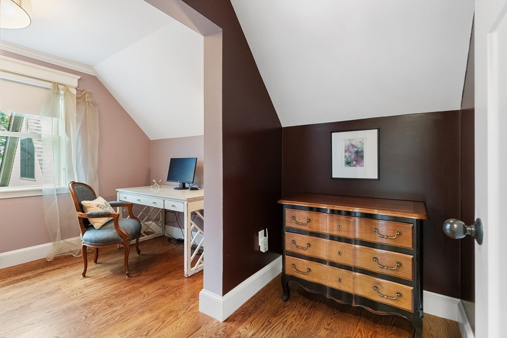 27 Whitehall Circle Beverly, MA 01915 - Photo 26 of 42 a view of workspace with wooden floor and furniture