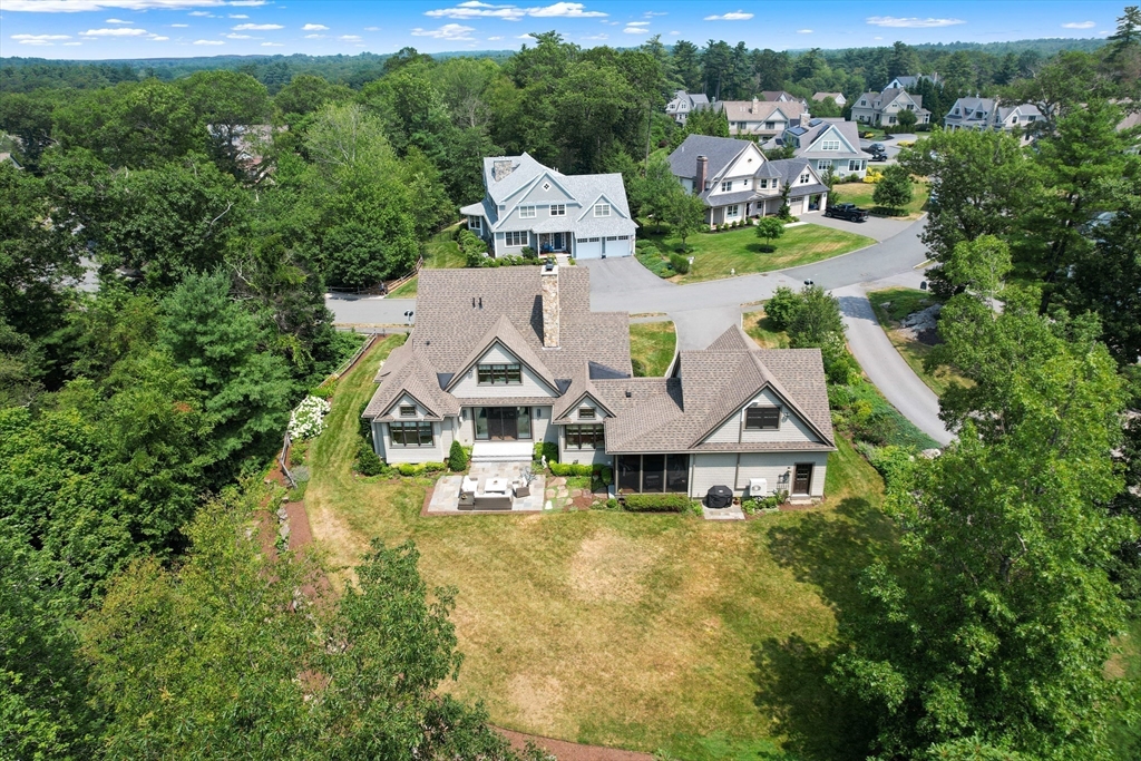 27 Whitehall Circle Beverly, MA 01915 - Photo 37 of 42 an aerial view of residential houses with outdoor space and trees