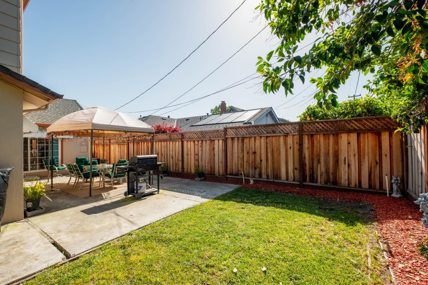 265 Bieber Drive San Jose, CA 95123 - Photo 28 of 28 a view of a backyard with a patio