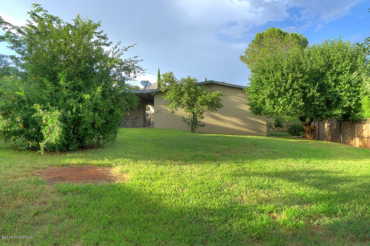 35 Prochnow Road Sedona, AZ 86336 - Photo 25 of 31 Backyard looking towards house