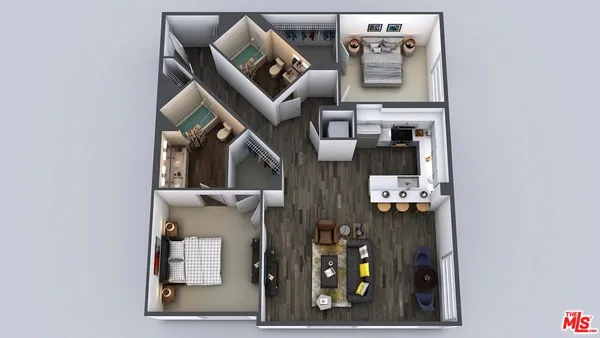 $3,348 | 1120 West 6th Street, Unit 2201, Los Angeles, CA 90017