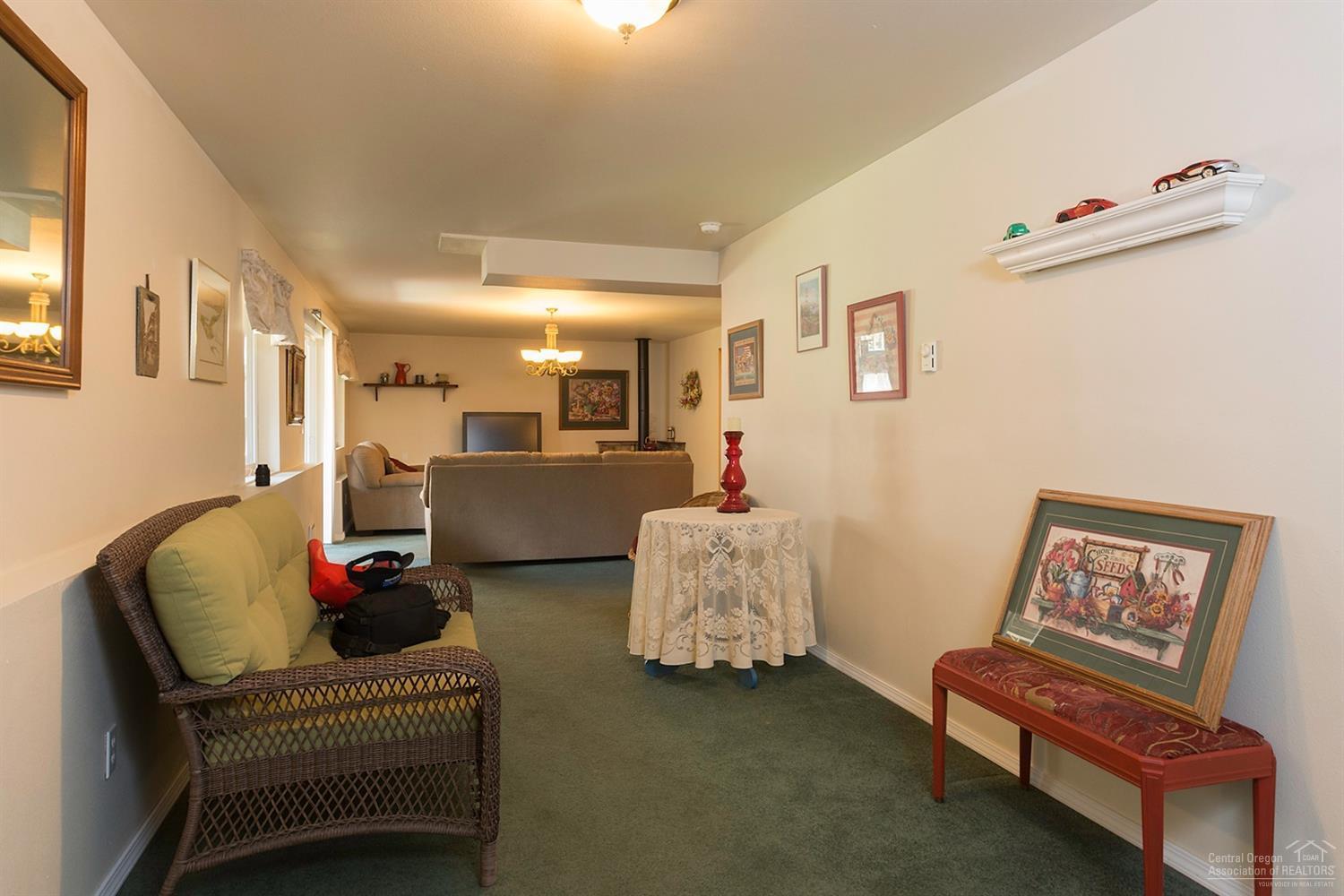 2368 Northeast Wells Acres Road Bend, OR 97701 - Photo 15 of 25 Lower level sitting area.