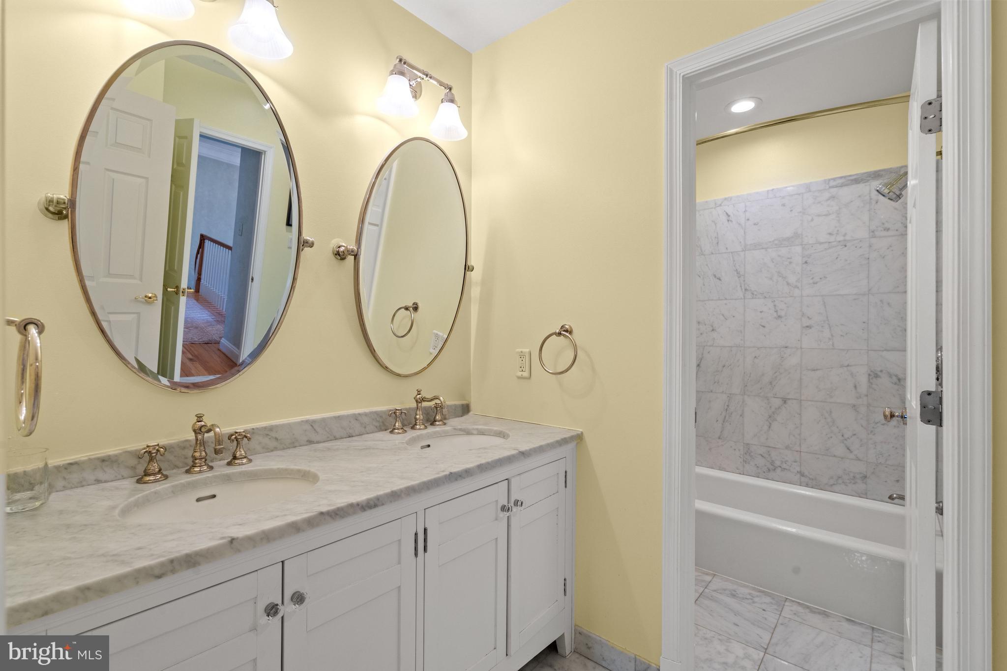 7722 Brookville Road Chevy Chase, MD 20815 - Photo 23 of 33 Upper Level Hall Bath