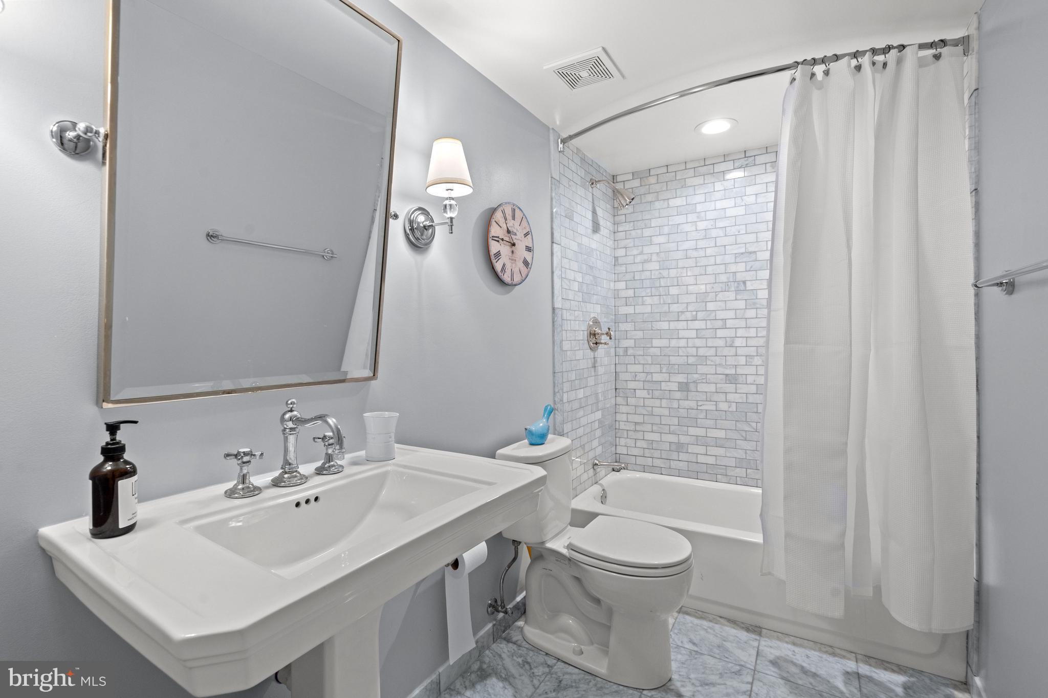 7722 Brookville Road Chevy Chase, MD 20815 - Photo 28 of 33 Lower Level Full Bath