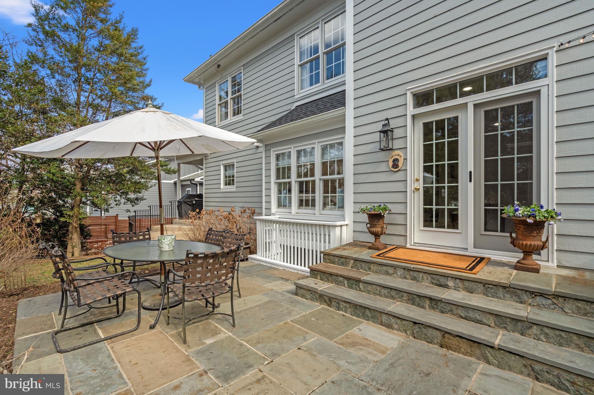 7722 Brookville Road Chevy Chase, MD 20815 - Photo 29 of 33 Rear Patio