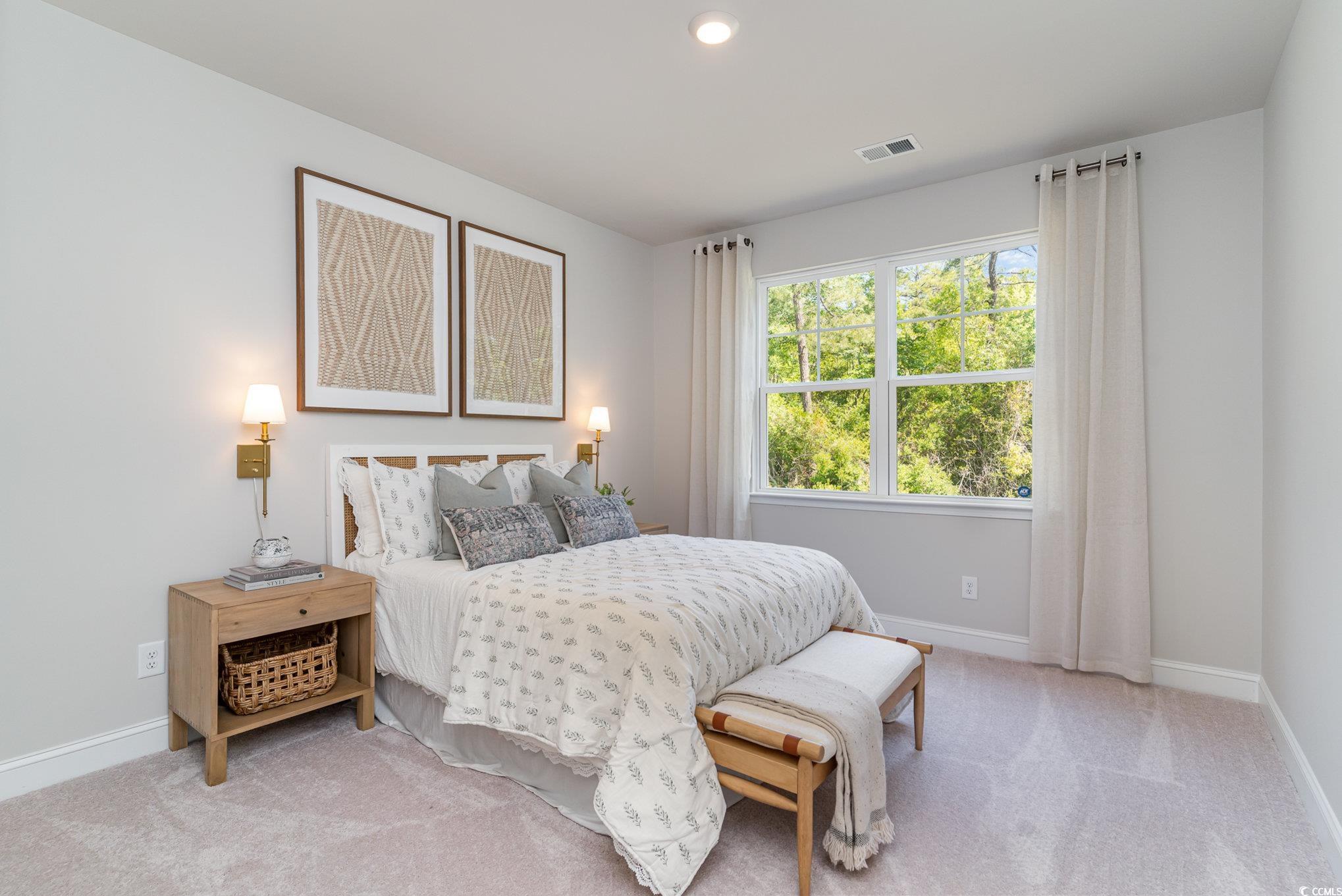 534 Haven View Way Murrells Inlet, SC 29576 - Photo 21 of 32 Carpeted bedroom with recessed lighting, visible vents, and baseboards