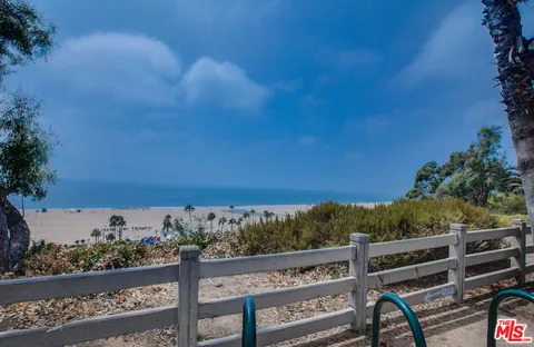 a view of a city from a balcony